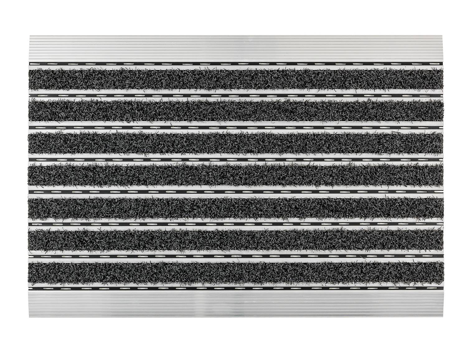 Elegant Mat Astra Fußmatte|Mit Alu-Anlaufkante | 40 x 60cm | Scraper  anthrazit | 001